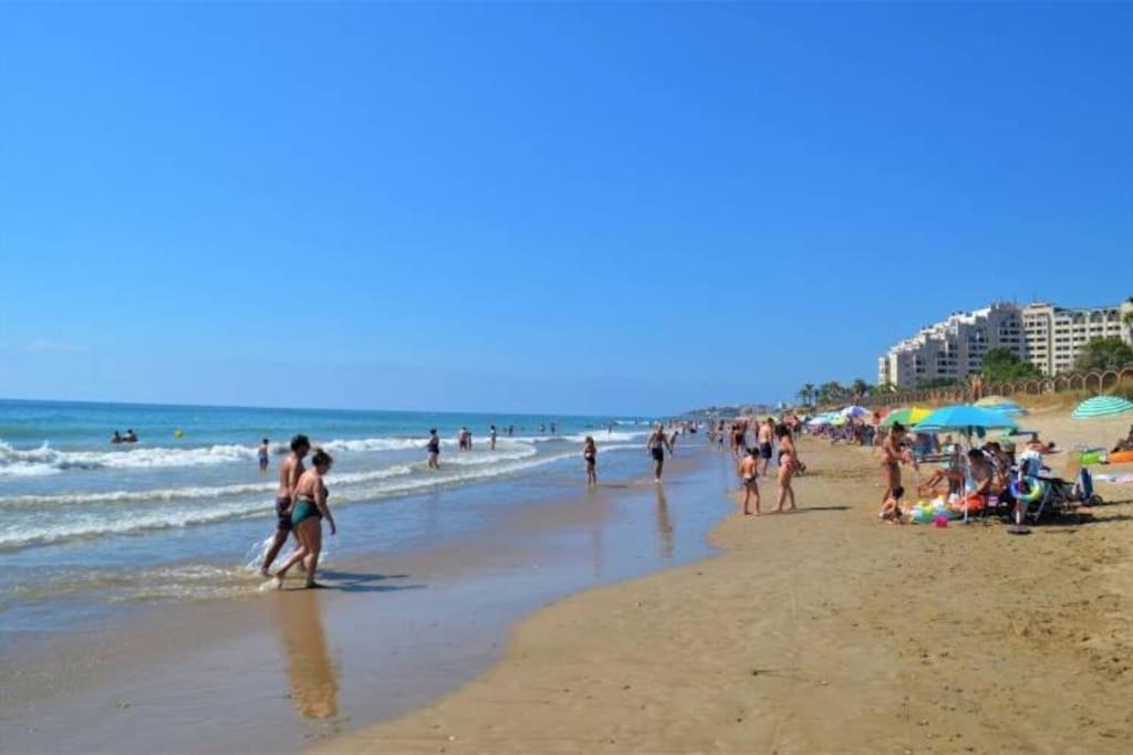 Primera Linea De Playa, Pies En La Arena, Marina D'Or Magic Word El Borseral Bagian luar foto